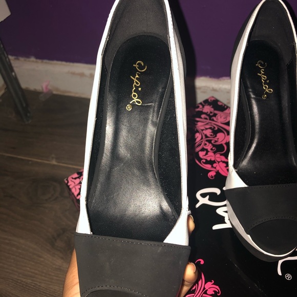 Leather &Suede stiletto’s - Picture 5 of 5